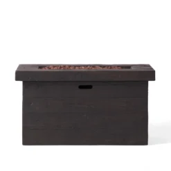 CUSTER 45'RECTANGULAR MGO FIRE PIT - 50,000 BTU