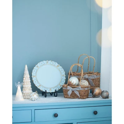 6 Pack Plastic Charger Plate, D14in 3 6 Pack Plastic Charger Plate, D14in - Image 3