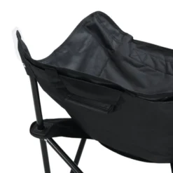 2PCS Outdoor Camping Chairs Folding/Portable, Carry Bag ,Black -House Furnish World GUEST 9e48fe31 febb 4ca5 a056 7d3bcc0e4e19