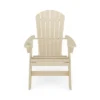 Adirondack Chair ¨C Sturdy HDPE Poly Lumber For Poolside, Patio, And Garden Relaxation