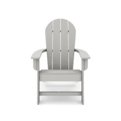 Dark Gray Adirondack Chair ¨C Premium HDPE Poly Lumber For Pool, Patio, And Garden Elegance -House Furnish World GUEST a4523774 dd0a 4e21 b52d 3e9b6ccbf343
