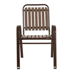 7 Pieces Patio Dining Set, Plastic Chair And Steel Table Outdoor Set, Plastic Chairs And Table Set For Garden Patio, Brown 25 7 Pieces Patio Dining Set, Plastic Chair And Steel Table Outdoor Set, Plastic Chairs And Table Set For Garden Patio, Brown -House Furnish World GUEST a6a42d34 42a5 4f69 835c 2b3a9749a428