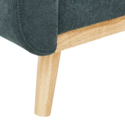 67.7" Wide Mid-Century Modern Polyester Tufted Loveseat Sofa With Wooden Legs -House Furnish World GUEST a8296084 f864 466d bb7d e02b985140ff