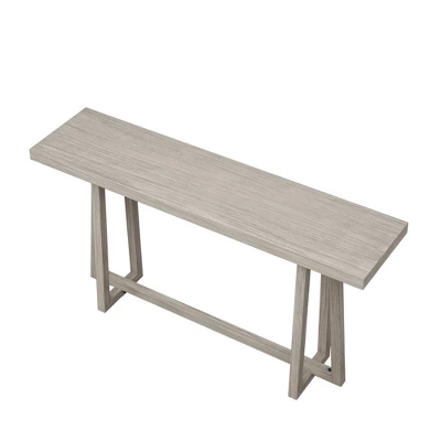 59.84'' Console Table, Stylish Rectangular Entryway Table, Outdoor Console Table For Patio, Sturdy Construction Hall Table, Sofa Table For Entrance 8 59.84'' Console Table, Stylish Rectangular Entryway Table, Outdoor Console Table For Patio, Sturdy Construction Hall Table, Sofa Table For Entrance - Image 8