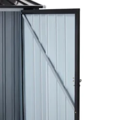 Outdoor Storage Shed, 3 X 3 FT Metal Steel Garden Shed With Single Lockable Door, Small Shed Outdoor Steel Utility Tool Shed For Backyard Garden Lawn 30 Outdoor Storage Shed, 3 X 3 FT Metal Steel Garden Shed With Single Lockable Door, Small Shed Outdoor Steel Utility Tool Shed For Backyard Garden Lawn -House Furnish World GUEST a9e53ab5 9567 49e1 b23c d9bca653b1b0