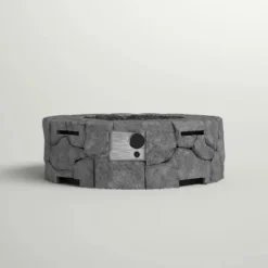 9'' H X 28'' W Fibre Reinforced Concrete Outdoor Fire Pit -House Furnish World GUEST aa66d271 889f 4aec 934f 52a50d233239