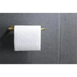 2 Pack Paper Towel Holder Wall Mount, Brushed Gold Paper Towel Holder Under Cabinet, Self Adhesive Paper Towel Holders(12inch, 2 Pack) -House Furnish World GUEST abf84ce1 815a 4d44 84e8 08f9a3fc26d5