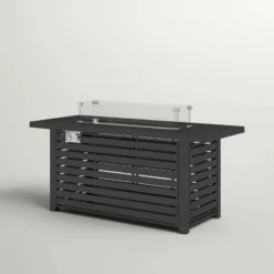 24" Steel Propane Fire Pit Table With Cover -House Furnish World GUEST adb8dd92 a699 47ab 8e37 6a2ff64e048e