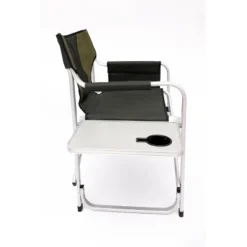 2-piece Padded Folding Outdoor Chair With Side Table And Storage Pockets,Lightweight Oversized Directors Chair For Indoor, Outdoor Camping,Green -House Furnish World GUEST b2b61a8f 257c 4342 b1b1 3990bbd40480
