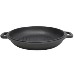3 In 1 Pre-Seasoned Cast Iron Dutch Oven,Camping Deep Pot, 5 Quart. Cover As A Skillet With Ribbed Bottom Design. With 2pcs Silicone Handel Covers -House Furnish World GUEST b54fbd95 2575 43eb 9f3f 547d2f607119