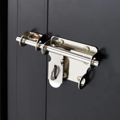 Outdoor Storage Shed, 3 X 3 FT Metal Steel Garden Shed With Single Lockable Door, Small Shed Outdoor Steel Utility Tool Shed For Backyard Garden Lawn 12 Outdoor Storage Shed, 3 X 3 FT Metal Steel Garden Shed With Single Lockable Door, Small Shed Outdoor Steel Utility Tool Shed For Backyard Garden Lawn - Image 12