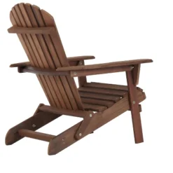 Wooden Outdoor Folding Adirondack Chair Set Of 2 Wood Lounge Patio Chair For Garden,Garden, Lawn, Backyard, Deck, Pool Side, Fire Pit,Half Assembled, -House Furnish World GUEST bc963a95 ecf2 4780 8526 6c55895579ae