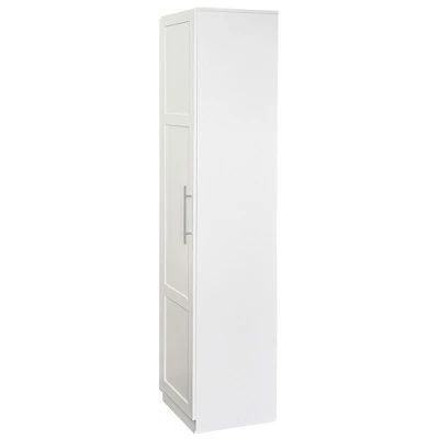 Kitchen Pantry Cabinet, White Freestanding Buffet Cupboards Sideboard With Doors & Shelves, For Kitchen, Living Room And Dinning Room 3 Kitchen Pantry Cabinet, White Freestanding Buffet Cupboards Sideboard With Doors & Shelves, For Kitchen, Living Room And Dinning Room - Image 3