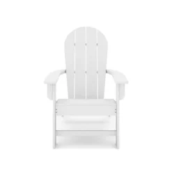 White Adirondack Chair ¨C Premium HDPE Poly Lumber For Pool, Patio, And Garden Elegance -House Furnish World GUEST c083243e 7857 456f 9e33 422634fe5d88