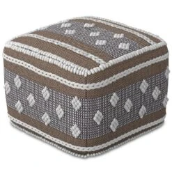 Mapleton Outdoor/Indoor Pouf -House Furnish World GUEST c0df40ac a2f7 4f91 99b4 dbcb862a4e81