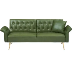 67.71 Inch Polyester Sofa Bed With Adjustment Armres -House Furnish World GUEST c28116aa 8b93 4f20 b0c7 1ae47c852dd8