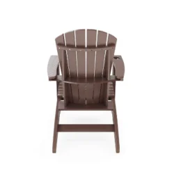 Brown Adirondack Chair ¨C Sturdy HDPE Poly Lumber For Poolside, Patio, And Garden Relaxation -House Furnish World GUEST c4231df0 6ba4 4a81 95a5 3ccf38ad9b23