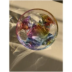 Rainbow Diamond Acrylic Glasses Drinking Set Of 4 DOF (9oz), Plastic Drinking Glasses, BPA Free Cocktail Glasses, Drinkware Set -House Furnish World GUEST c8c760d6 acfd 4b30 9eff 78e0ba20a620