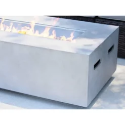 Concrete Propane Outdoor Fire Pit Table -House Furnish World GUEST cba5a427 ce1d 4a6e 92b2 5d8da7cf406e