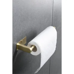 2 Pack Paper Towel Holder Wall Mount, Brushed Gold Paper Towel Holder Under Cabinet, Self Adhesive Paper Towel Holders(12inch, 2 Pack) -House Furnish World GUEST d30d5052 8f05 44a0 823d 39f8b6ed2bbb