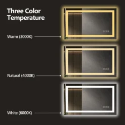 24x32 Inch Frameless LED Bathroom Mirror,Smart Mirror -House Furnish World GUEST d47c99e9 3d86 4508 8b98 7a068829c22c 3