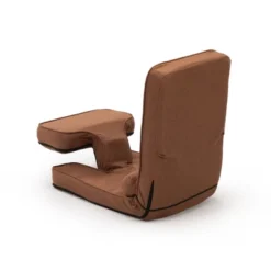 Multi-functional Foldable Sofa With Adjustable Angles And Pillow, Dark Brown -House Furnish World GUEST d4b61734 2a6b 4f6b 9634 f426aacab5ce