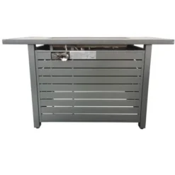 25 H X 42 W Outdoor Fire Pit Table With Lid (Gray) -House Furnish World GUEST d5009167 12c6 4a45 b44d 285b187b660c