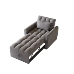 38.2inch Foldable Large-size Sofa Bed, Modern Polyester Single Sofa, Sofa Bed With Adjustable Backrest, 3 Positions And Pillows, Suitable 16 38.2inch Foldable Large-size Sofa Bed, Modern Polyester Single Sofa, Sofa Bed With Adjustable Backrest, 3 Positions And Pillows, Suitable -House Furnish World GUEST d5aed650 d9e1 432c 83f0 0ebe09a94008