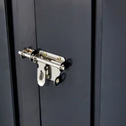 Firewood Storage Shed, Outdoor Firewood Rack, Outdoor Storage Shed With Log Holder, Firewood Shelter For Patio, Anthracite Galvanized Steel -House Furnish World GUEST d9cbe3c4 7e50 4d87 8da8 925c79231b78