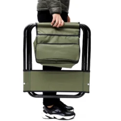 2-piece Folding Outdoor Chair With Storage Bag, Portable Chair For Indoor, Outdoor Camping, Picnics And Fishing,Green -House Furnish World GUEST e1a736d2 2662 4f0f b773 aa8fb7e03a7f