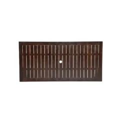 Patio Dining Set Outdoor Dining Table And Chair Set With And Removable Cushions For Patio, Backyard, Garden, Dark Brown -House Furnish World GUEST e4757a9a 939a 4045 8d7d b587f53bd2af