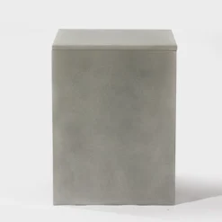 42" Propane Gas Fire Pit Table 2-Pieces, 50000 BTU Rectangular Steel Fire Pit With Glass Wind Guard For Outside Patio Deck Garden Courtyard -Gray -House Furnish World GUEST e4a44df6 6e94 42ff af9c 2a30eb33b96d