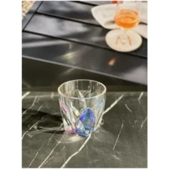 Rainbow Diamond Acrylic Glasses Drinking Set Of 4 DOF (9oz), Plastic Drinking Glasses, BPA Free Cocktail Glasses, Drinkware Set -House Furnish World GUEST e56e501f 3daa 4635 8bc1 1750f5a806a9