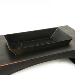 37-Inch Rectangular Metal Outdoor Wood Burning Fireplace,Outdoor Fireplace With Built-in Log Storage And Poker-Brushed Bronze,Log Burner Fire Pit -House Furnish World GUEST e74198ae 36e5 4b64 81fb b1ee572e90f3