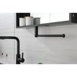 2 Pack Paper Towel Holder Wall Mount,Paper Towel Holder Under Cabinet, Self Adhesive Holders,for Kitchen Organization And Storage (12inch, 2 Pack) -House Furnish World GUEST e895ae2a 1bca 4830 b591 0d3c6b209c2c