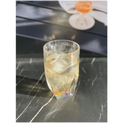 Rainbow Diamond Acrylic Glasses Drinking Set Of 4 Hi Ball (17oz), Plastic Drinking Glasses, BPA Free, Drinkware Set, Drinking Water Glasses -House Furnish World GUEST ea34898d bd9a 4954 8b60 6af44bd52ee6