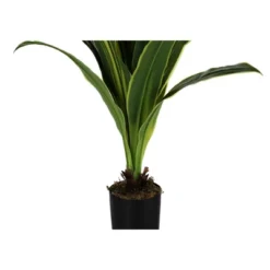 Artificial Plant, 47" Tall, Dracaena Tree, Indoor, Faux, Fake, Floor, Greenery, Potted, Real Touch, Decorative, Green Leaves, Black Pot -House Furnish World GUEST ef706887 9845 4c97 b647 fb147886509b