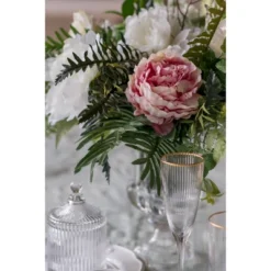 D3x9.8in Felicity Flute With Gold Rim, Set Of 4 -House Furnish World GUEST f8bc4285 7b13 412b 88f3 da2f822dfdd7