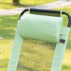 Folding Patio Chairs Set Of 2, Outdoor Deck Chair With Adjustable Sling Back, Camping Chair With Removable Headrest For Garden, Backyard, Lawn, Green -House Furnish World GUEST f8efb561 8eba 4ee4 bfe1 5399353b1b87