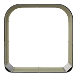 Galvanized Steel Shed Firewood Storage Rack, 4.7' X 1.4' X 4.7' Log Holder Storage Shed With Rubberized Edge For Easy Assembly 18 Galvanized Steel Shed Firewood Storage Rack, 4.7' X 1.4' X 4.7' Log Holder Storage Shed With Rubberized Edge For Easy Assembly -House Furnish World GUEST fd71e1ed 0be8 465c 991d ea74874274dc